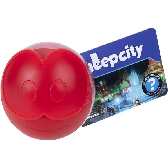 LOT OF 24! New Roblox Meep City Mystery Plush Blind Box W/Exclusive Virtual Item - Picture 5 of 6